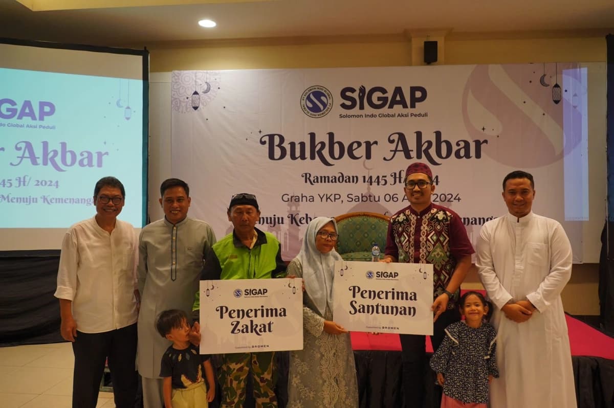 PT Solomon Indo Global Gelar Buka Puasa Akbar dan Salurkan Bantuan dengan Tema SIGAP