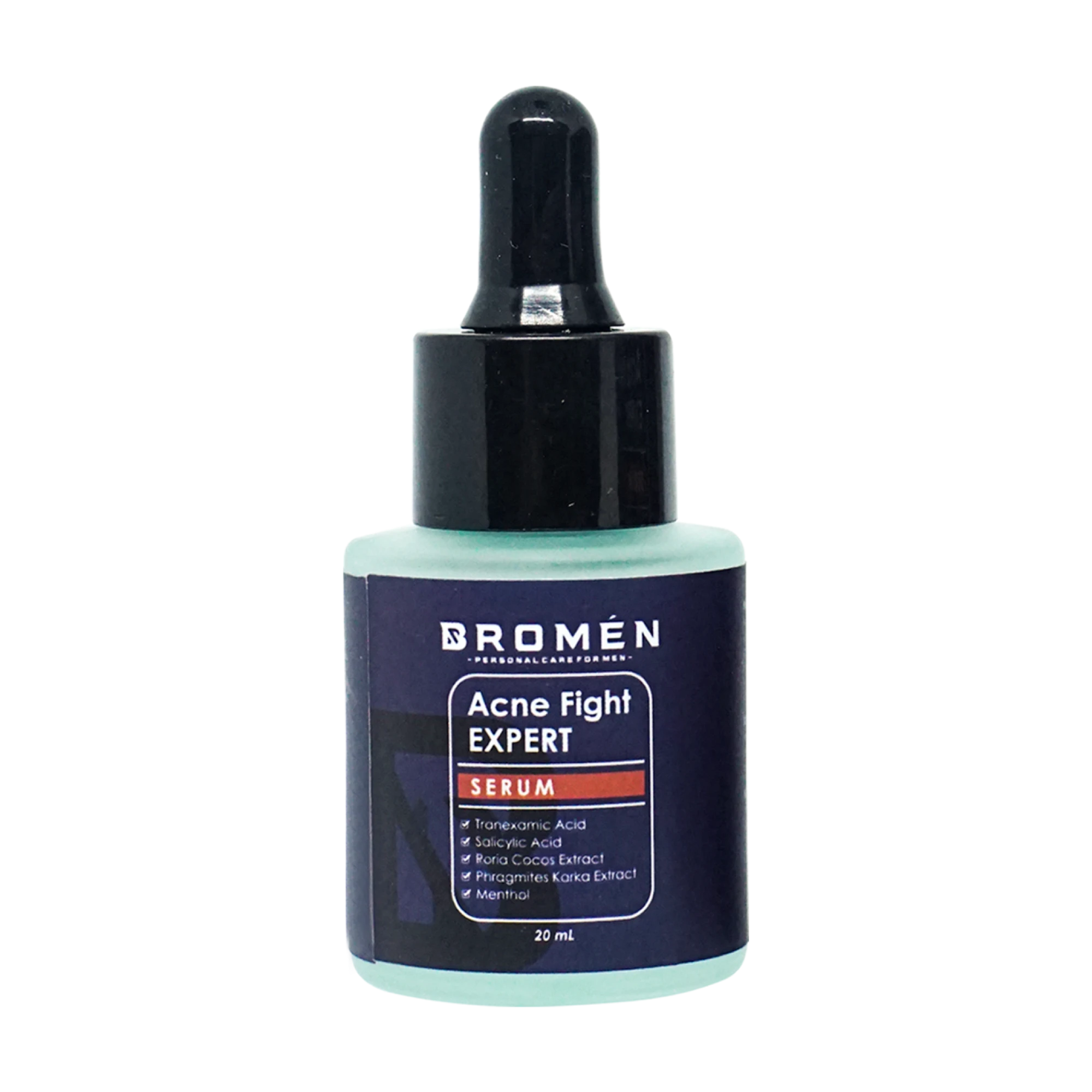 bromen acne fight expert serum with transparent background