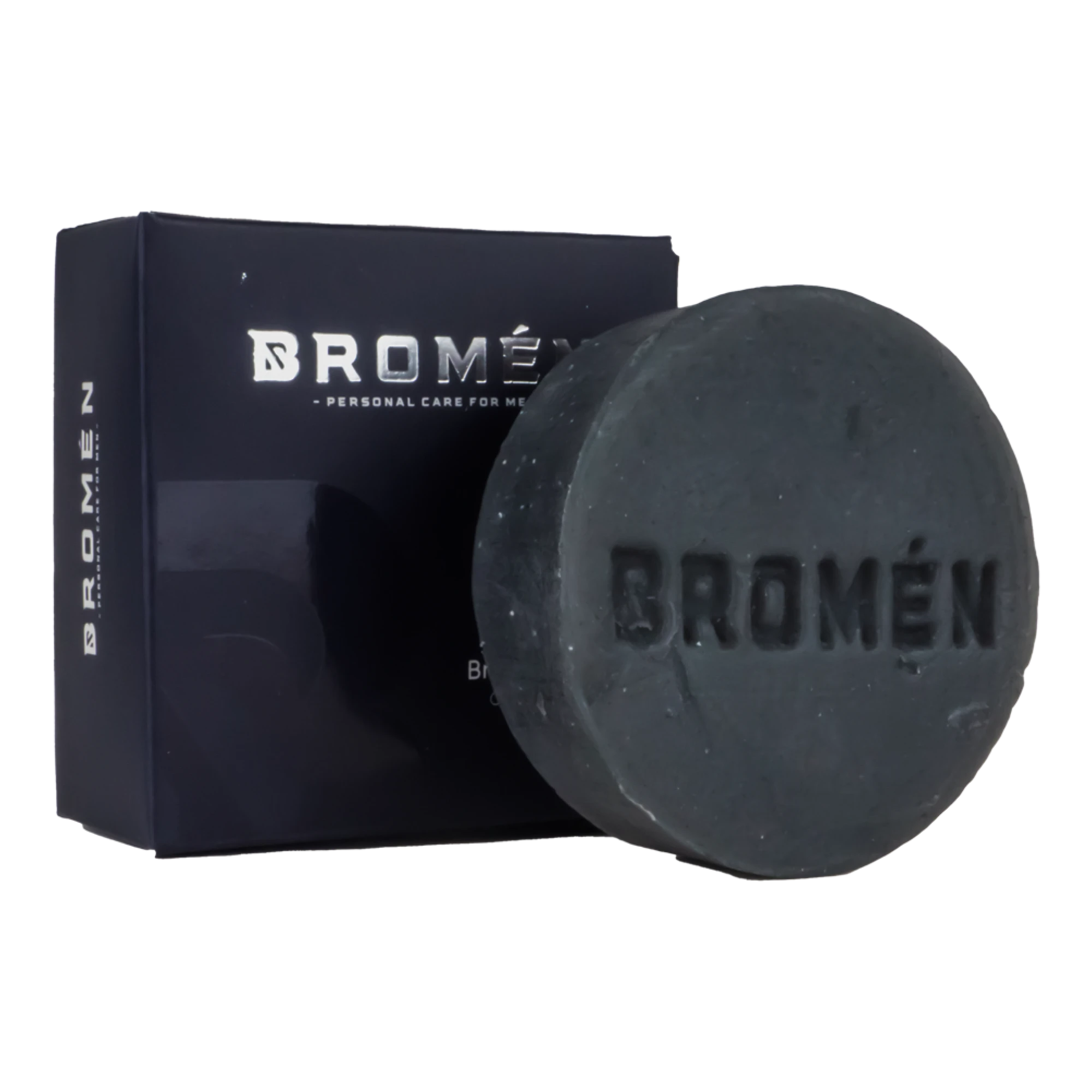 bromen brightening soap closeup with transparent background