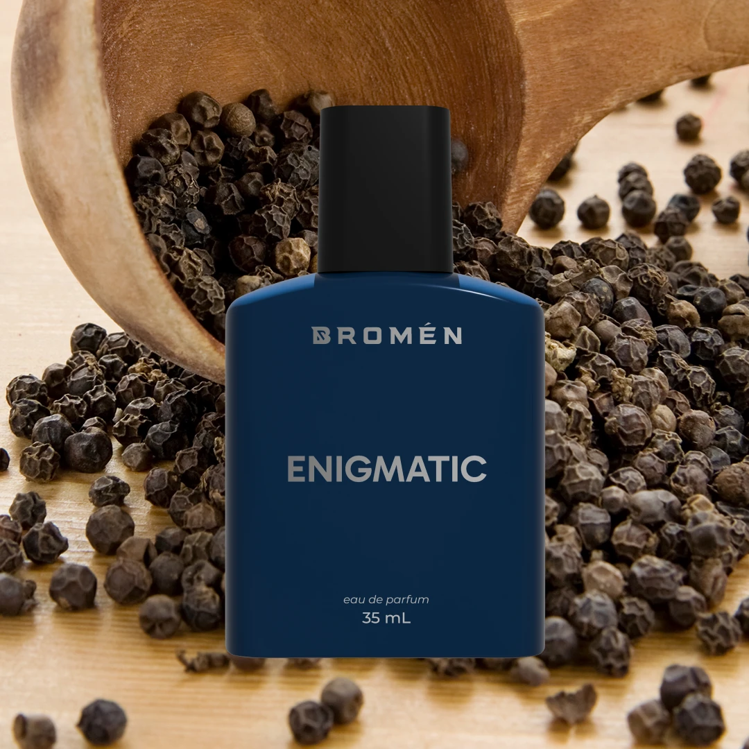 bromen enigmatic perfume front face