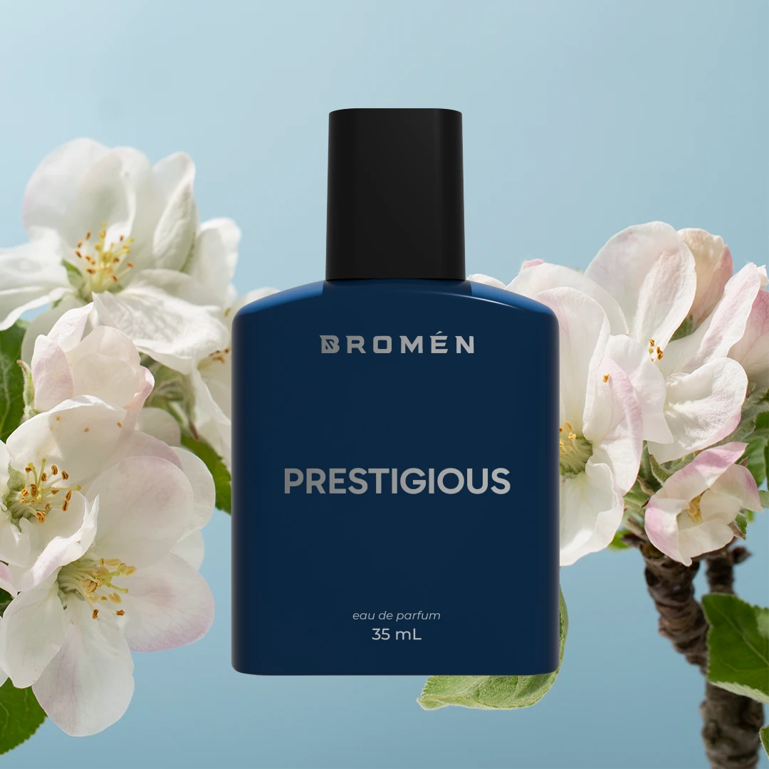 bromen prestigious perfume front face